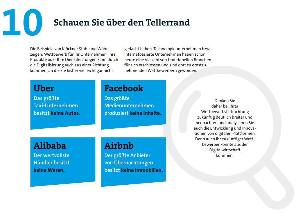 In 10 Schritten digital – Ein Leitfaden für den Mittelstand